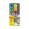 Faber-Castell Eberhard Faber Winner Opaque Watercolor Paint Set, 24 Luminous Colours, Transparent Removable Lid Doubles as Mixing Palette 578324