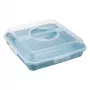 keeeper enrico Cake Carrier & Party Butler, Nordic Blue, Removable Cake Plate, Ergonomic Handle 1066468000000