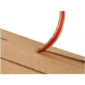 Colompac CP010.06 Brown Kraft Paper Shipping Envelope, Self-Adhesive, 250 x 180 mm, 20 Pack CP010.06.020