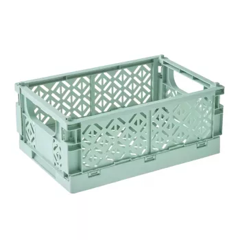 keeeper Mini Folding Box fritzi, Size M, Nordic Green, 3.4 Litres, Foldable Decorative Box, Food-Safe, 1 Piece 1023331500000