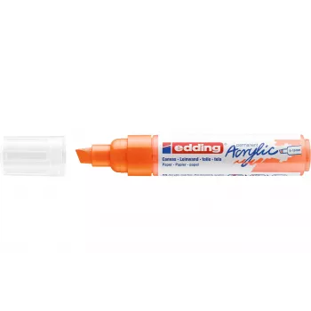Edding 5000 Acrylic Marker Broad - Orange - Chisel Tip - 5-10 mm 4-5000066
