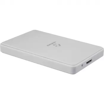 Renkforce RF-4505644 2.5 inch SATA HDD/SSD Enclosure, USB 3.0, White