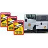 IWH Angles Morts 097612 Magnetic Blind Spot Warning Sign 250 x 170 mm