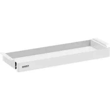 SpeaKa Professional SP-DA163-W Under-Desk Drawer, White, 73 mm Internal Height, Steel SP-14124328