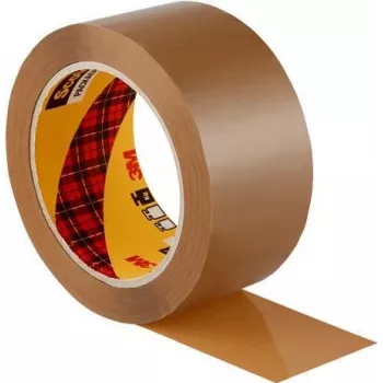 3M HV5066TB Scotch 5066 Indoor PVC Tape, 66 m x 19 mm, Brown