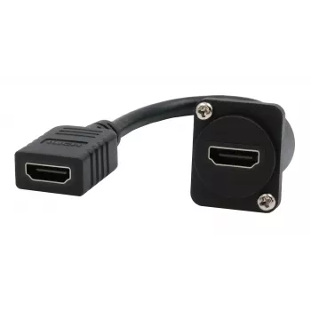 EXSYS EX-49163 D-Type HDMI Cable Adapter, Female to Female, 20 cm