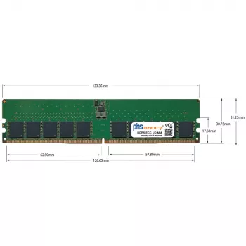 PHS-memory 16GB DDR5 5600MHz ECC UDIMM RAM for Asus PRIME B850M-K (SP579533)