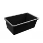 Bradas KTKP60 PVC Mortar Mixing Tub 60L Black with Profiled Edges