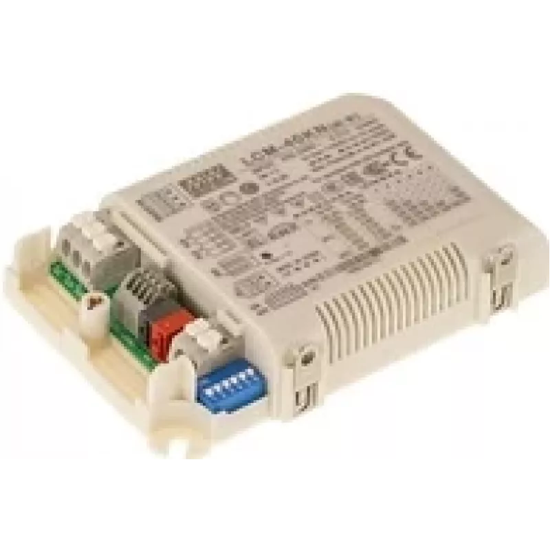 MEAN WELL LCM-40KN 40W KNX Constant Current LED Driver (350-1050mA, DIP Switch)