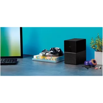 Western Digital My Book Duo 28TB External Hard Drive RAID USB-C Black WDBFBE0280JBK