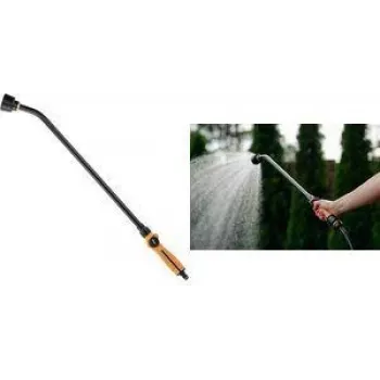 Bradas CORK LINE Watering Wand, 780 mm, Black/Brown Metal with Cork Handle, Non-Slip Grip, 1 Piece (CORK-6176)