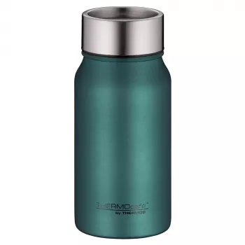 THERMOS TC Drinking Mug Insulated Travel Cup 0.35 L Matte Green Stainless Steel 4097.351.035