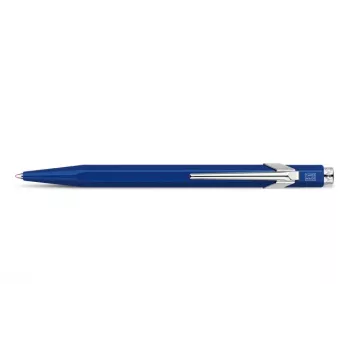 Caran d'Ache 849 Classic Line Ballpoint Pen - Sapphire Blue, Medium, Blue Ink 849.150