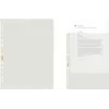 ELBA Recycled A4 Translucent Document Sleeves, 0.08 mm PE, Top-Open, 50 Pack