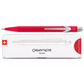 CARAN D'ACHE 844 Colormat-X Mechanical Pencil, 0.7 mm, Red 844.585
