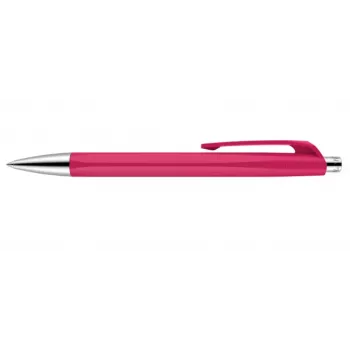 Caran d'Ache 888 Infinite Ballpoint Pen, Ruby Pink, Blue Ink, Medium 888.280