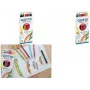 GIOTTO COLORS 3.0 Hexagonal Coloured Pencils, 24 Assorted Colours, 3.0 mm Lead, Cardboard Case F276700