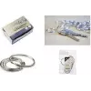 Kangaro Metal Key Ring, 25 mm Diameter, Silver, 1 Piece K-28125
