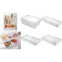 Metaltex Frigo-System Organizer, Small, with Lid, Transparent, Polystyrene PS, 1 Piece (235412000)