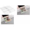 Metaltex X-Pand Expandable Drawer Spice Rack, Silver Metallic 364675000