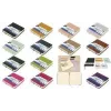 KANGARO K-861253 Sketchbook, 80 Sheets, 120 x 120 mm, Heather Purple PU Hardcover, 140 gsm Cream Paper