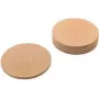 Metaltex Cork Glass Coasters, Brown, Set of 6, Non-Slip, Natural Cork 569831000
