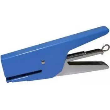 PAVO Stapling Pliers, 12-Sheet Capacity, Blue Metal, Ergonomic Grip 8004478