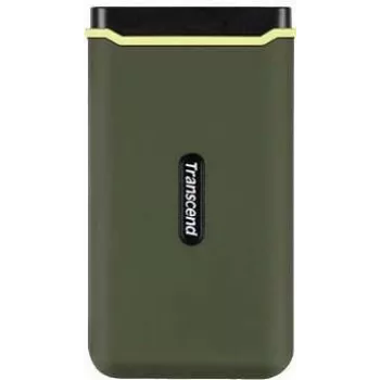 Transcend ESD380C Portable SSD - 2TB, USB 3.2 Gen 2x2, Military Green TD-TS2TESD380C