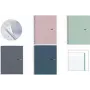 MIQUELRIUS College Block Notebook THE ORIGINAL, DIN A4, Sand Squared, 80 Sheets, 90 g/m², Spiral Bound MR46578