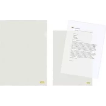ELBA Recycling Document Sleeve DIN A4 Translucent 100 µm 80% Recycled 100 Pack