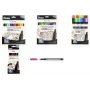 Pentel Arts Pointliner Fineliner Pen Set, 0.4 mm, Assorted Colours, 6-Pack S40-6