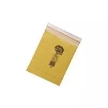MAILmedia Jiffy Paper Padded Shipping Envelope, Size 2, 200 x 235 mm, Self-adhesive, Brown/Kraft, 100 g