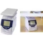 RAADHUIS RD-351143 Digital Postal Scale 500 g, 1 g Graduation, White/Blue Plastic, Tare, On/Off, Battery Powered