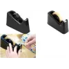 RAADHUIS Desk Tape Dispenser B2, Unfilled, Black, Non-Slip Base, for Tape up to 19 mm (RD-3836200)