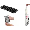 Metaltex Ice Stick Tray, Silicone, 10 Cavities, 70 x 15 mm, Black 253538001