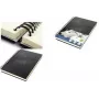 Kangaro Design Spiral Sketchbook A5, 80 Sheets, 140 gsm, Acid-Free Cream White Paper, Black Hardcover K-5577
