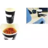 KANGARO Eco Paper Drinking Cup 180 ml Black/White Hot & Cold Beverages (1 pc) K-157001