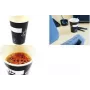 KANGARO Eco Paper Drinking Cup 180 ml Black/White Hot & Cold Beverages (1 pc) K-157001