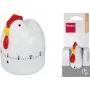 Metaltex Coccodè Mechanical Kitchen Timer, Rooster Design, Red, 60 Minutes 259228014