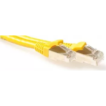 ACT Yellow 10m S/FTP CAT6A Snagless RJ45 Patch Cable FB6810