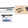 KANGARO K-56201 Transparent Pencil Case, 330 x 125 mm, Zipper Closure, PVC