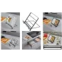 Metaltex Tokyo LAVA Matte Black Cookbook Holder 352918000