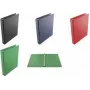 KANGARO K-2310 A4 Ring Binder, 23-Ring Mechanism, Black Laminated Cardboard, 25 mm Spine