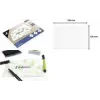 KANGARO K-122551 Blank Card, 250 g/m², 105 x 150 mm, White, Single Card
