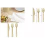 Kangaro Disposable Wooden Cutlery Set, 200 Pieces, Birch Wood, 160 mm, Biodegradable K-157510