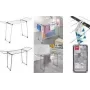 Metaltex Hydra ONYX Winged Clothes Dryer, Matte Black, 20 m Drying Length, Epoxy-Coated Steel 407937000