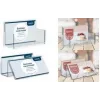 EUROPEL Business Card Holder, 1 Compartment, Transparent Polystyrene, for Cards up to 55 x 95 mm, 1 Piece (350090)