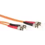 ACT 0.5m LSZH Multimode 62.5/125 OM1 Fiber Patch Cable Duplex ST/ST (RL1000)