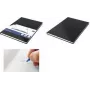 KANGARO K-5520 A4 Notebook, 80 Sheets, Lined, Black Hardcover, 80 gsm