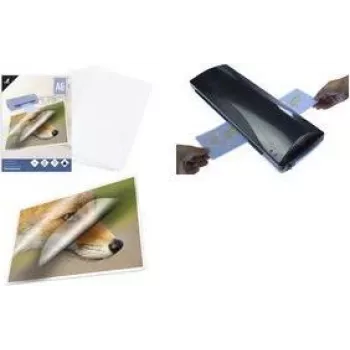 KANGARO K-16009 Laminating Pouches A4 Glossy 250 micron (2x125) 216x303 mm - 1 Piece